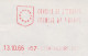 Meter Cover France 1966 Council Of Europe - Institutions Européennes