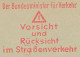 Meter Cover Germany 1956 Traffic Safety - Other & Unclassified