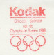 Meter Cut Netherlands 1987 Kodak - Official Sponsor Of The 1988 Olympic Games - Autres & Non Classés
