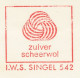 Meter Cover Netherlands 1964 Pure Virgin Wool  - Textiel