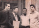 FOOTBALL PELE ET JUST FONTAINE  10/1962 AU PARC DES PRINCES SANTOS CONTRE RACING CLUB   PHOTO 18X13CM - Sports