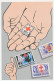 Rode Kruis Bedankkaart 1987 - FDC - Unclassified