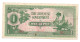 India 1 Rupee 1942 Japanese Occupation WWII - Indien