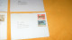 LOT 4 ENVELOPPES DE 1981, 1992, 2003../ CACHETS TORSHAVN FOROYAR + TIMBRES - Faroe Islands