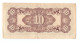 Philippines 10 Centavos 1942 Japanese Occupation WWII - Philippinen