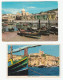 2 1960s-70s MALTA POSTCARDS  To GB  Stamps  Postcard Cover - Malte