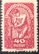 Austria 1919 20-30-40-50 Heller  MNH - - Ungebraucht