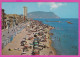 293869 / Italy - PORTORECANATI - The Beach And Monte Conero PC 1998 USED - 500 L Castello Di Rovereto Castle - 1991-00: Marcophilia