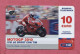 Italia, Italy- Ricarica Telefonica,TIM  Mobile Pop Up Card- Moto GP 2010, Round 06 Olanda, 26.6.2010- 10 Euro. - [2] Tarjetas Móviles, Prepagadas & Recargos