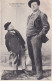 La Bazoche Gouet (28 Eure Et Loir) Le Géant - Phénomène - édit. Plisson Circulée 1908 - Autres & Non Classés