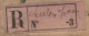 5c Semeuse Camée X5 / Imprimé Recommandé étiquette Rarissime De Bordereau 512 Quater (CHALON-sur-SAONE 1917) - Lettres & Documents
