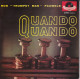 BOB "TRUMPET MAN" PAUWELS - FR EP - QUANDO QUANDO + 3 - Musiche Del Mondo
