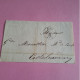 Cachet Paris 3ème Taxe 25c - 05-12-1852 Sur Lettre Pour Castelnaudary - Autres & Non Classés