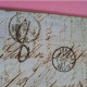 Lettre De Londres Du 09-12-1851 Pour Bordeaux Avec Cachet D'entrée De Calais - 10-12-1851 & Taxe 8 - Other & Unclassified