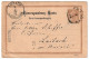 Imperial Austrian 2 Kreuzer Postcard Postal Stationery 8.04.1893 Belle-Époque Corespondenz-Karte Laibach Ljubljana - Cartes Postales