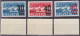 SALE 90% Off Schweiz Suisse 1936/37: Aufdrucke 30+40 Provisoires Zu PA 23-25 Mi 292+293+310 (Zu CHF 34.00) à 10% Du Cote - Ungebraucht