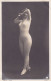 Thème Fantaisie Spectacle Femme Artiste Cabaret Barkis Photographe Walery Paris 1900 Carte Précurseur Faux Nue - Artiesten