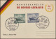 Erinnerungskarte 80. Geburtstag Dr. Konrad Adenauer Passender SSt BONN 5.1.1956 - Otros & Sin Clasificación