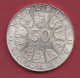 50 Schilling---(ARGENT)--1972--350 Anniversaire De L' Univercité De Salzbourg --(10) - Oesterreich