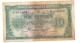 Belgium 10 Francs 1943 Kingdom In Exile WWII Issue - 5 Franchi-1 Belga