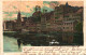 ZURICH, ARCHITECTURE, BOATS, SWITZERLAND, POSTCARD - Zürich