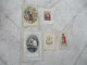 Delcampe - LOT DE CANIVET IMAGE PIEUSE  Gravure  Holly Card Dentellé - Devotion Images