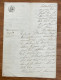 PAPIER TIMBRE 1867 -  JUSTICE DE PAIX DE LYON - EXTRAIT DES MINUTES - EMANCIPATION D'UNE MINEURE - Storia Postale