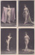 Thème Fantaisie Spectacle Femme Artiste Cabaret 10 Cartes Ninette D'Arville Photographe Walery Paris 1900 Faux Nue - Entertainers