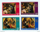 Togo Lot De 10 Timbres Peinture Tableau - Noel 1968 - Assomption - La Cene - Rembrandt, Raphael (OMS 1948 1968) - Togo (1960-...)