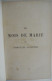 Le MOIS De MARIE De L'Immaculée Conception Par A. Gatry 1860 Paris Charles Douniol Jacques Lecoffdre Et Cie - Godsdienst