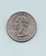 USA - Etats Unis 6 Quarter Dollar (1/4 DOLLAR) 2001 2002 2003 New York Caroline Du Nord Alabama Arkansas Texas Wisconsin - 1999-2009: State Quarters