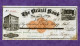 USA Check The Brazil Bank - Brazil, INDIANA 1873 N.15182 - Other & Unclassified