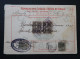 Brèsil Brasil Mandat Vale Postal 1921 Barbacena Minas Gerais Timbre Fiscal Deposito Brazil Money Order Revenue Stamp - Brieven En Documenten