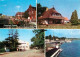 73256599 Zingst Ostseebad Strandstrasse Urlauber Restaurant Blick Zum Hafen Zing - Zingst