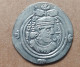 SASANIAN KINGS. Khosrau II. 591-628 AD. AR Silver  Drachm  Year 38 Mint WYHC - Orientales