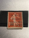Colonie Francaise  Cilicie Surcharge O.M.F.- SAND. EST - Type Semeuse . 20paras/10c. Rouge   Charnière - Unused Stamps