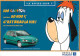 Automobiles - Peugeot 106 Cartoon - Droopy - Carte Neuve - CPM - Voir Scans Recto-Verso - Voitures De Tourisme