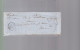 Lettre Dite Précurseurs  Sur Enveloppe  Cachet Vienne 17 Février 1856  Pour Semour ! Canton Cote St- André Taxe 30 - Ohne Zuordnung