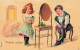 N°25000 - Fantaisie - SER 620 - Couple D'enfant S'habillant - Toilette Maken - Andere & Zonder Classificatie