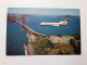 PSA Pacific Southwest Airlines B 727, Over The Golden Gate Bridge SFO - 1946-....: Era Moderna