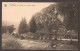 Houffalize - Les Rochers Sur La Route De Cowan - Fermière Avec Vache En Route - Houffalize