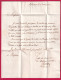 MARQUE B COURONNE BORDEAUX GIRONDE 1755 LENAIN N°9 INDICE 15 POUR MARSEILLE LETTRE - 1701-1800: Vorläufer XVIII