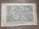 Carte état Major TONNERRE S.O. 1845 1890 35x54cm CHICHÉECHEMILLY-SUR-SEREIN FLEYS CHABLIS FYE BERU MILLY POILLY-SUR-SERE - Geographical Maps