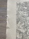 Delcampe - Carte état Major TONNERRE S.E. 1890 35x54cm JULLY SENNEVOY-LE-BAS SENNEVOY-LE-HAUT FONTAINES-LES-SECHES GIGNY STIGNY VER - Cartes Géographiques