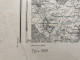 Carte état Major MOULINS 1891 35x54cm YGRANDE ST-AUBIN-LE-MONIAL ST-PLAISIR THENEUILLE ST-HILAIRE VIEURE BOURBON-L'ARCHA - Cartes Géographiques