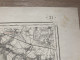 Delcampe - Carte état Major MONTDIDIER 1890 35x54cm FRESNOY EN CHAUSSEE BEAUCOURT-EN-SANTERRE LE-QUESNEL HANGEST-EN-SANTERRE MEZIER - Geographical Maps