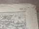Carte état Major MEAUX 1888 35x54cm LIZY SUR OURCQ MARY-SUR-MARNE OCQUERRE TANCROU ISLES-LES-MELDEUSES CONGIS-SUR-THEROU - Cartes Géographiques