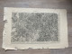 Carte état Major CLERMONT S.E. 1891 35x54cm MANGLIEU ST-BABEL SUGERES SALLEDES AULHAT-ST-PRIVAT ISSERTEAUX FLAT PIGNOLS  - Geographische Kaarten