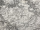Carte état Major AVALLON S.E. 1897 35x54cm MONTIGNY SAINT BARTHELEMY BIERRE-LES-SEMUR THOSTE AISY-SOUS-THIL DOMPIERRE-EN - Cartes Géographiques