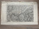Carte état Major AURILLAC 1892 35x54cm SAINT CIRGUE LA LOUTRE ST-GENIEZ-O-MERLE GOULLES CROS-DE-MONTVERT ST-PRIVAT ST-JU - Cartes Géographiques